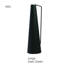 フラワーベース Alto Large Dark Green