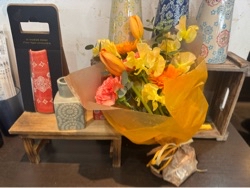 卒業式用花束2000円